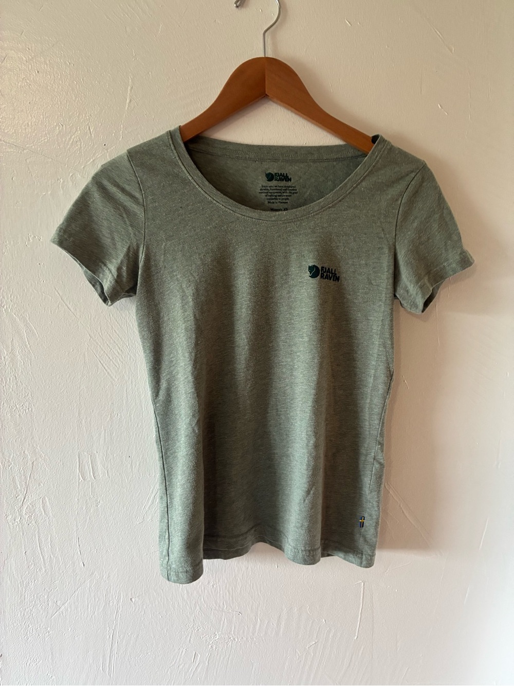 Fjallraven women’s logo t-shirt xs